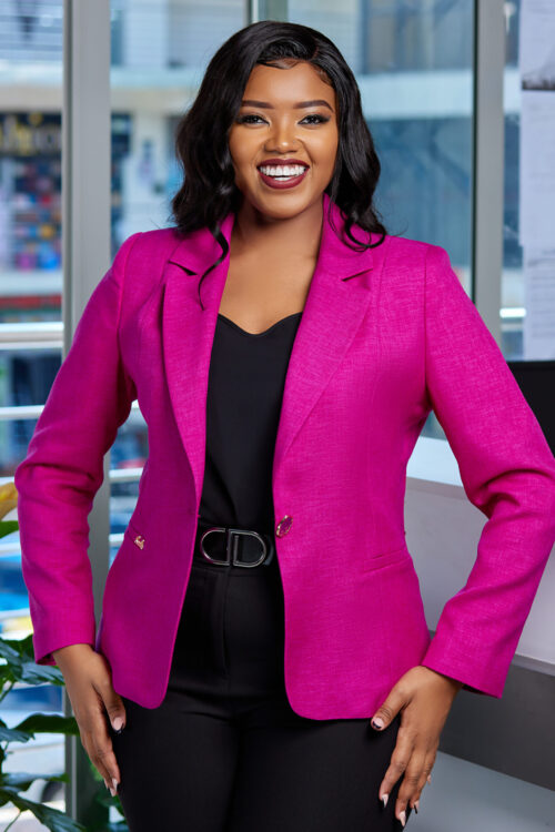 Fuschia Blazer