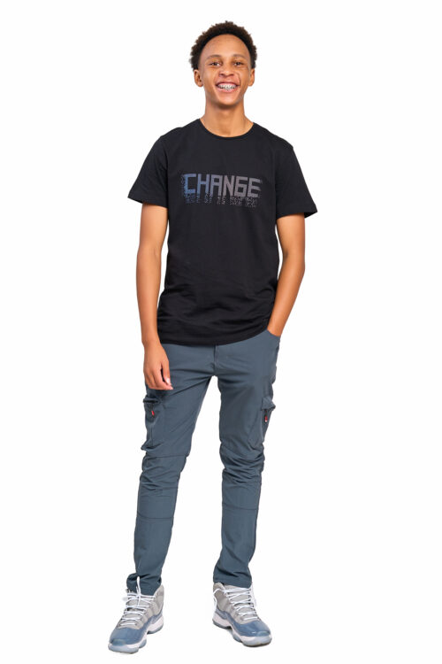 Grey Cargo Pants