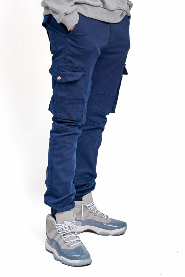 Navy Blue Cargo Pants