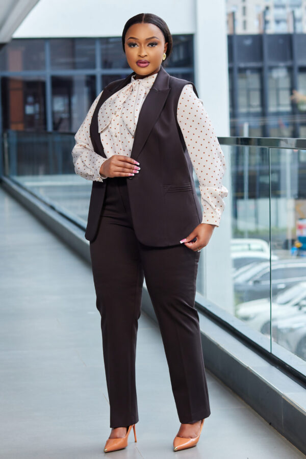 Sleeveless Trouser Suit