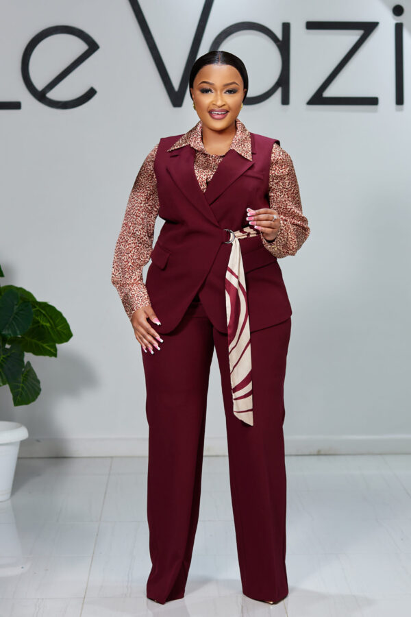 Sleeveless Trouser Suit